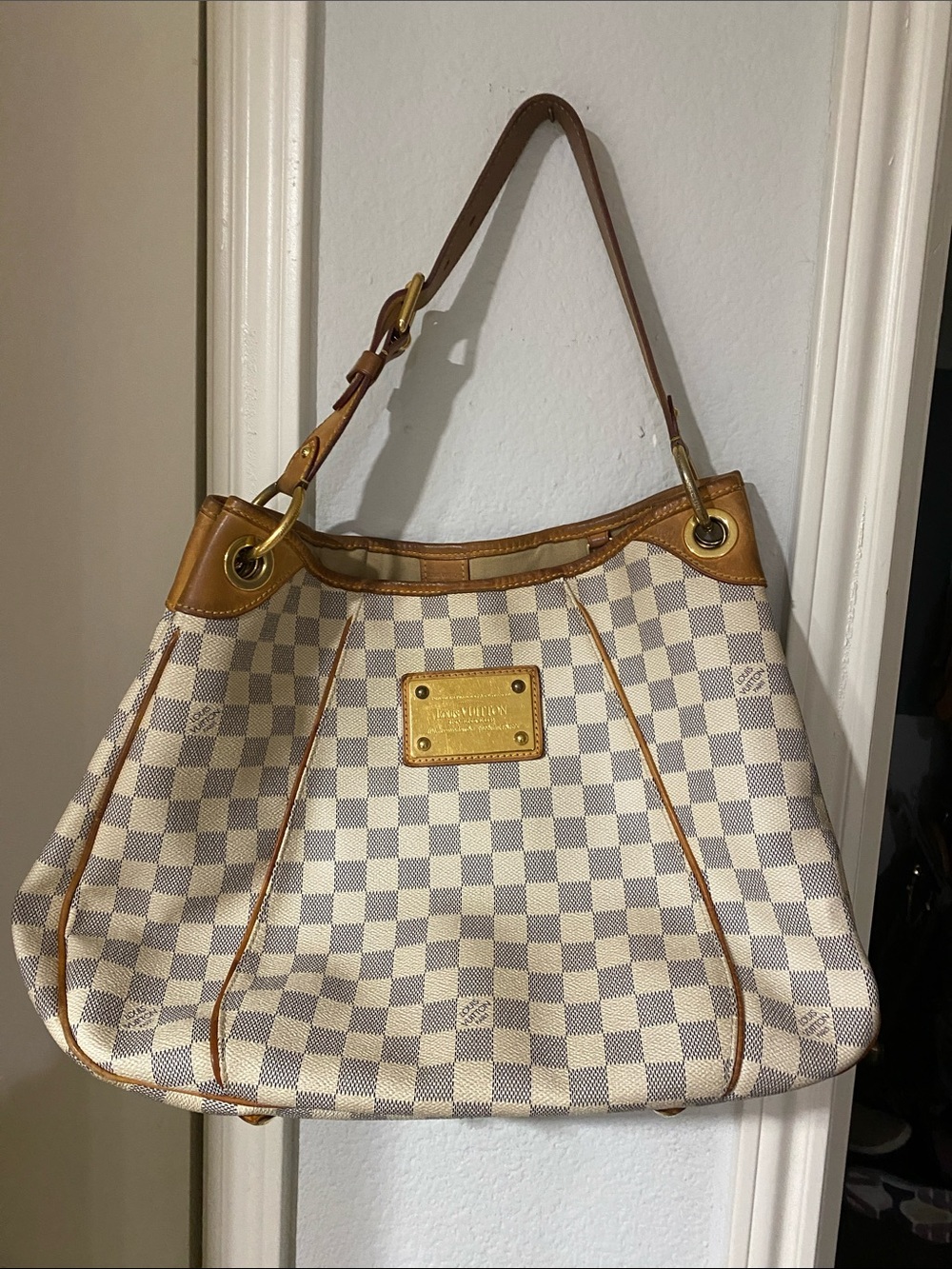 Louis Vuitton Galleria PM Azure Hobo